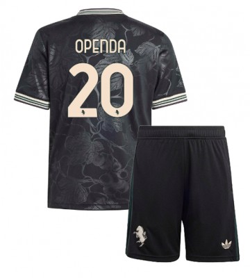 Juventus Lois Openda #20 Tredjetrøje Børn 2025-26 Kortærmet (+ Korte bukser)